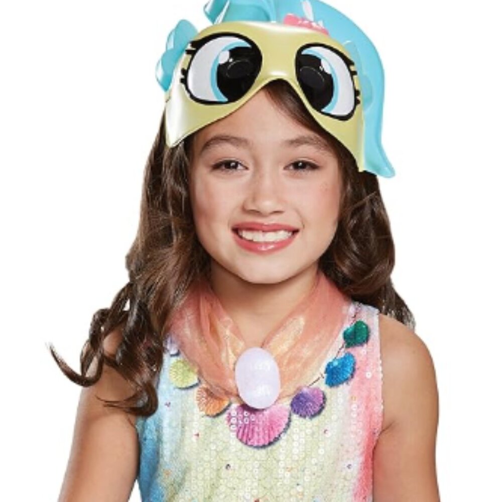 Princess Skystar Movie Deluxe Costume, Yellow, Kids Small/Medium